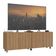Rack Para Tv Até 50 Polegadas Com E Rodízios Mp1069 Rustic Rustic