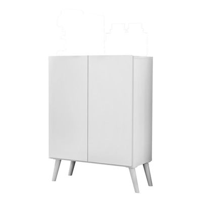 Aparador Buffet 2 Portas Multimóveis V3609 Branco