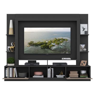Estante Com Suporte Tv 65" E 2 Portas Oslo Multimóveis V3386
