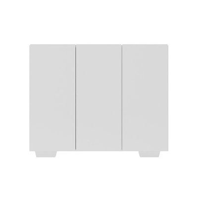 Armário Lavanderia Com 3 Portas 90 Cm Mp5034 Branco