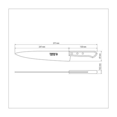 Faca Peixeira-cozinha 10"