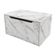 Gabinete Banheiro Suspenso 60cm 1 Porta Cr10123 Mármore Branco