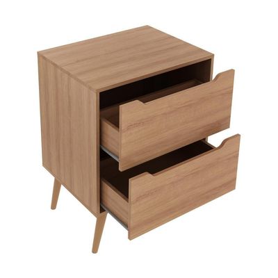 Gabinete Banheiro 60cm 2 Gavetas Retrô Multimóveis Cr10119 Amêndoa