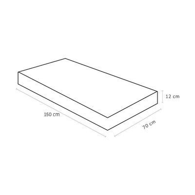 Colchão Physical Resistente Mini Cama (12X70X150) Ortobom