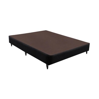 Base Sommier Linho Preto Casal (138X188X23) Linho - Ortobom