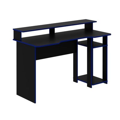 Mesa Gamer Multimóveis Cr25050 Preta/Azul