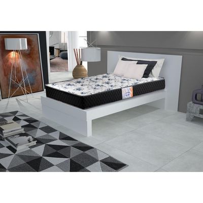 Colchão Solteiro Gazin 98x15x198cm - Espuma D33 Cr408c Preto/branco