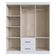 Guarda-roupas Solteiro 6 Portas E 2 Gavetas Multimóveis Cr35210 Branco