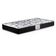 Colchão Solteiro Gazin 78x15x188cm - Espuma D33 Cr408a Preto/branco