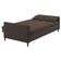 Sofá Cama Reclinável 3 Lugares E Almofadas Inclusas Multimóveis Cr45239 Marrom Marrom