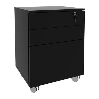 Gaveteiro Arquivo Com Chave Multimóveis Vcr25045 Preto