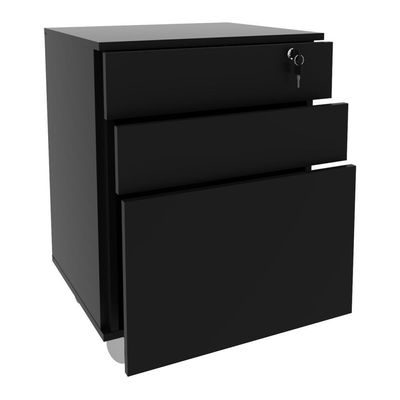 Gaveteiro Arquivo Com Chave Multimóveis Vcr25045 Preto