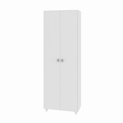 Armário Lavanderia Multiuso Com 2 Portas Cr30005 Branco
