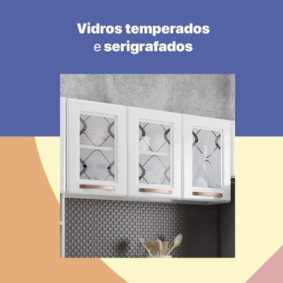 Cozinha De Aço Completa Com Balcão Branco