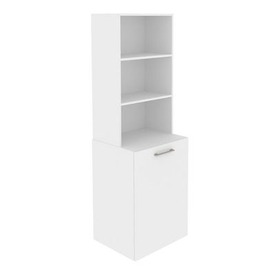 Escrivaninha Com Prateleiras Multimóveis Vcr25066 Branco