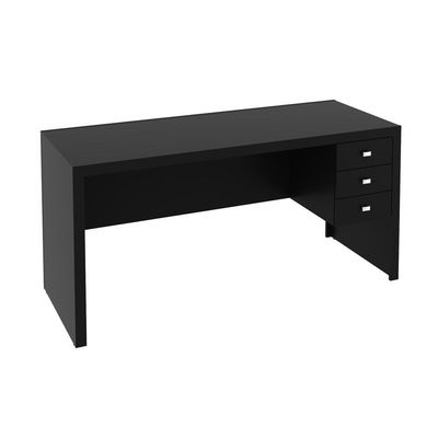 Escrivaninha Multimóveis Vcr25023 Preto Preto