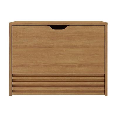 Balcão Suspenso Para Forno/micro-ondas 1 Porta E 1 Gaveta Multimóveis CR20345 Amêndoa
