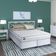 Colchão Hanover Ensacadas King 193x203cm - Molas Ensacadas, Softgel, Inducol Cr447e Branco/cinza Branco/cinza