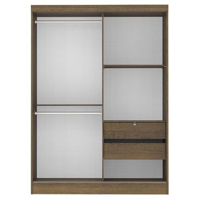 Quarto Completo Guarda Roupa 2 Criados Mudos Madesa Rustic