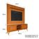 Rack Bancada King Com Painel Para Tv Até 75 Polegadas Avante Cedro Ripado Impressão 3d Edn Cedro