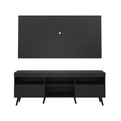 Rack Retrô Painel E Suporte Para Tv Até 65´´ Flórida Fg3134