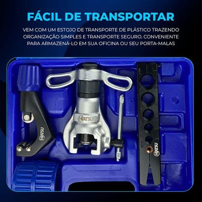 Flangeador Excêntrico Com Catraca 1-4 A 3-4 Hiatsu Rct-n806a-l