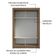 Guarda-Roupa Solteiro 2 Portas Correr Rustic/Cinza