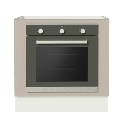 Balcão Forno Embutir 80x60cm Sem Tampo Branco/crema
