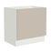 Balcão Forno Embutir 80x60cm Sem Tampo Branco/crema