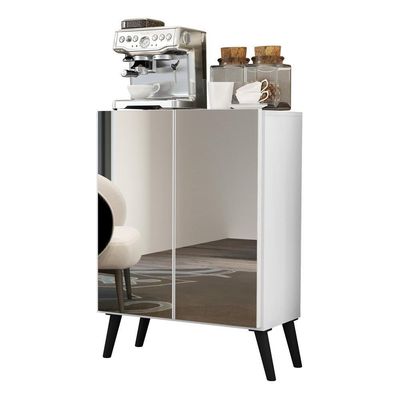 Aparador Cantinho do Café e 2 Portas Multimóveis Branco