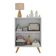 Armário Cômoda Infantil 2 Portas Retrô Multimóveis Mp4231 Branco natural Branco natural