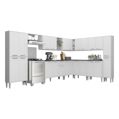 Cozinha Completa Xangai Pop Fg3152 Armário E Balcão