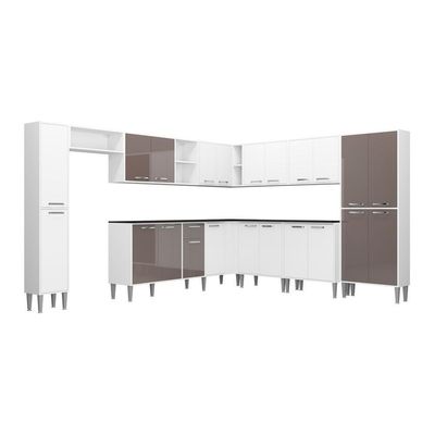 Cozinha Completa Armário e Balcão Xangai Pop Multimóveis