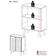 Aparador Buffet 2 Portas Retrô Vegas V3613 Branco Branco
