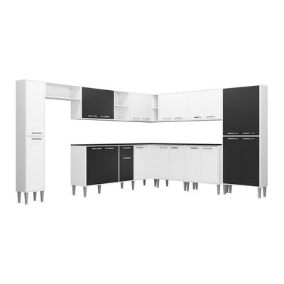 Armário De Cozinha Completa 11 Peças Xangai Pop Multimóveis
