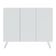 Aparador Buffet 3 Portas Multimóveis V1009 Branco