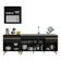 Armário De Cozinha Compacta 220cm Veneza Multimóveis V2075 Preto/dourado Preto/dourado