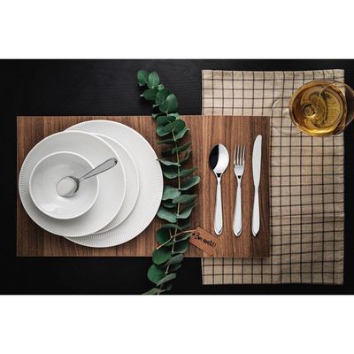 Kit 6 Garfo De Mesa Tramontina Laguna Em Aço Inox