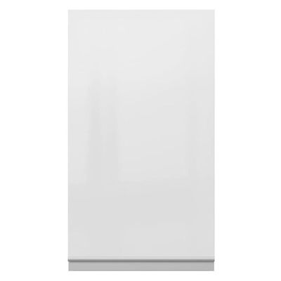 Armário Aéreo 35 Cm 1 Porta Branco Brilho Madesa