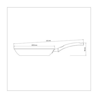 Frigideira Tramontina Turim Em Aluminio Antiaderente Starflon Max Vermelha 24 Cm 1