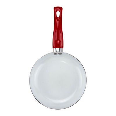 Conjunto de Frigideiras e Grill em Cerâmica Fratelli com Espátula 3 Peças Vermelho