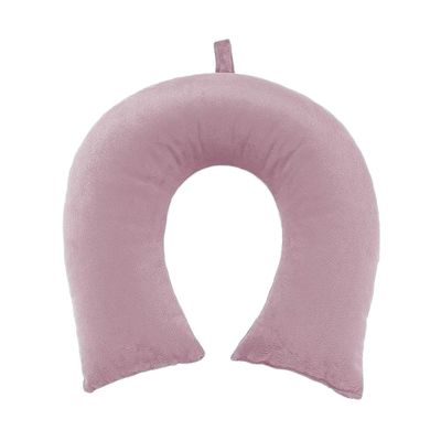 Descanso de Pescoço Hedrons Veludo Rosa
