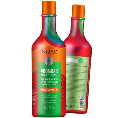 Kit Inoar Crescimento Bombar Shampoo + Condicionador Litro