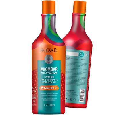Kit Inoar Crescimento Bombar Shampoo + Condicionador Litro