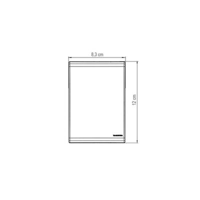 Kit 4 Placa Cega 4x2 Tramontina Liz Branca