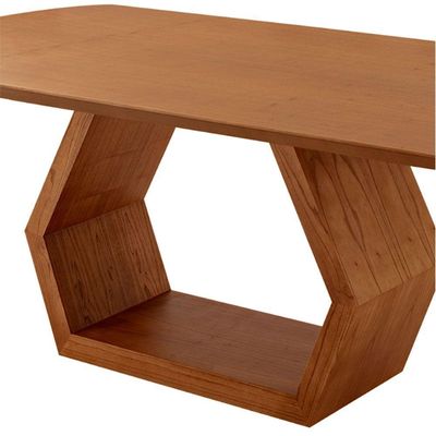 Mesa Para Sala De Jantar Ane Moderna Mobilia Cinamomo Imbuia