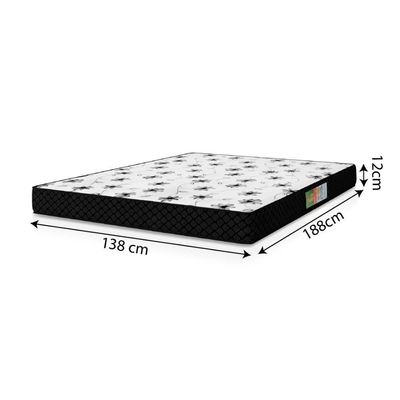 Cama Box Casal Colchão Espuma 138X188X50Cm Polar