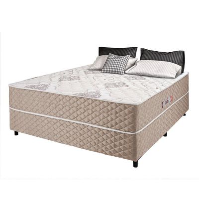 Cama Box Casal Conjugada Ortopédico Alpha Espuma