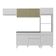 Armário De Cozinha Compacta 252cm Veneza Multimóveis Branco