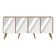 Rack Tv Até 50 Polegadas Retrô Com Espelhos Mp1082 Rustic natural